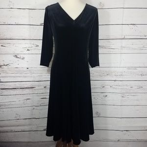 Black Velvet Dress